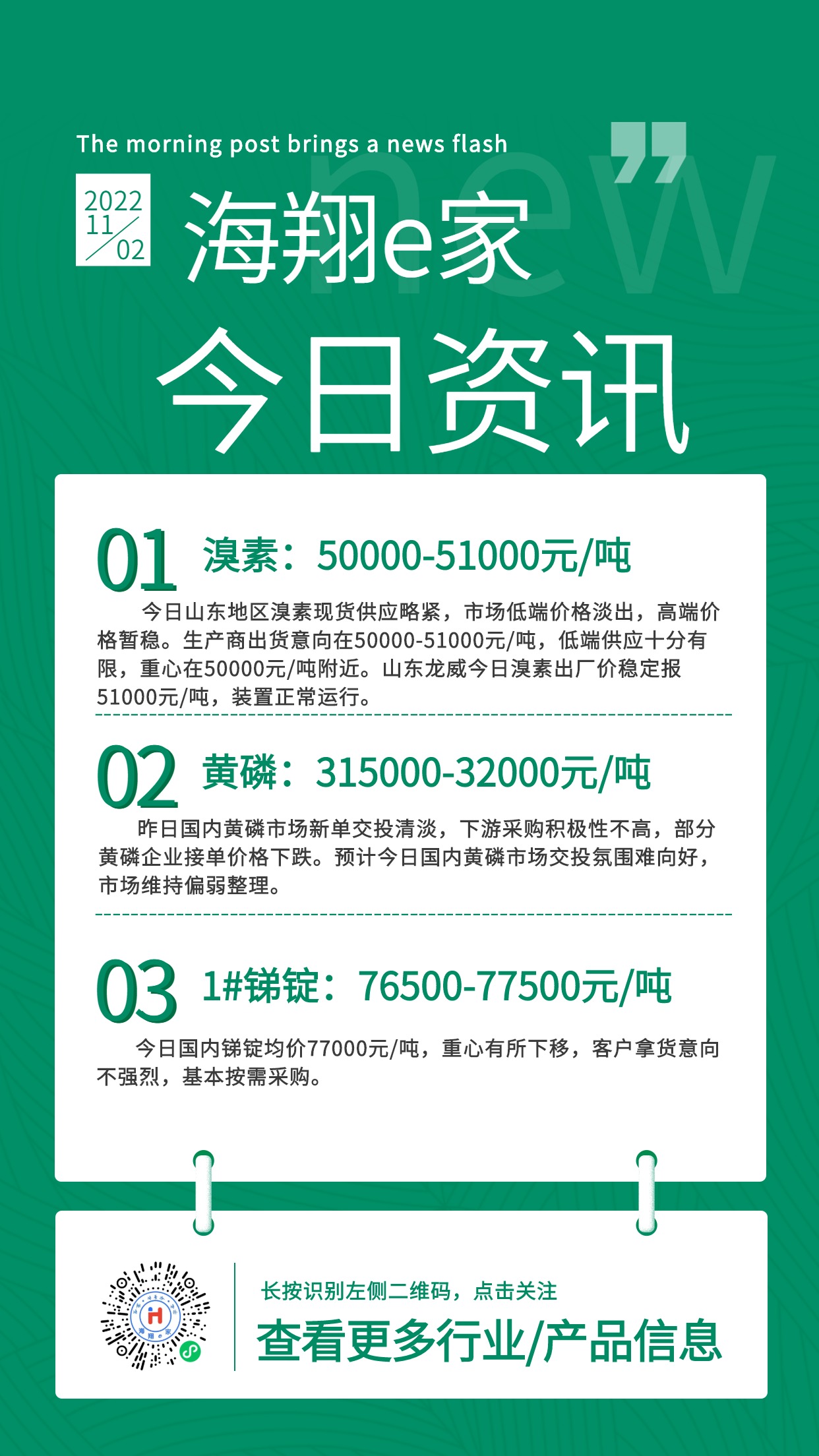 永兴集团e家资讯-周三